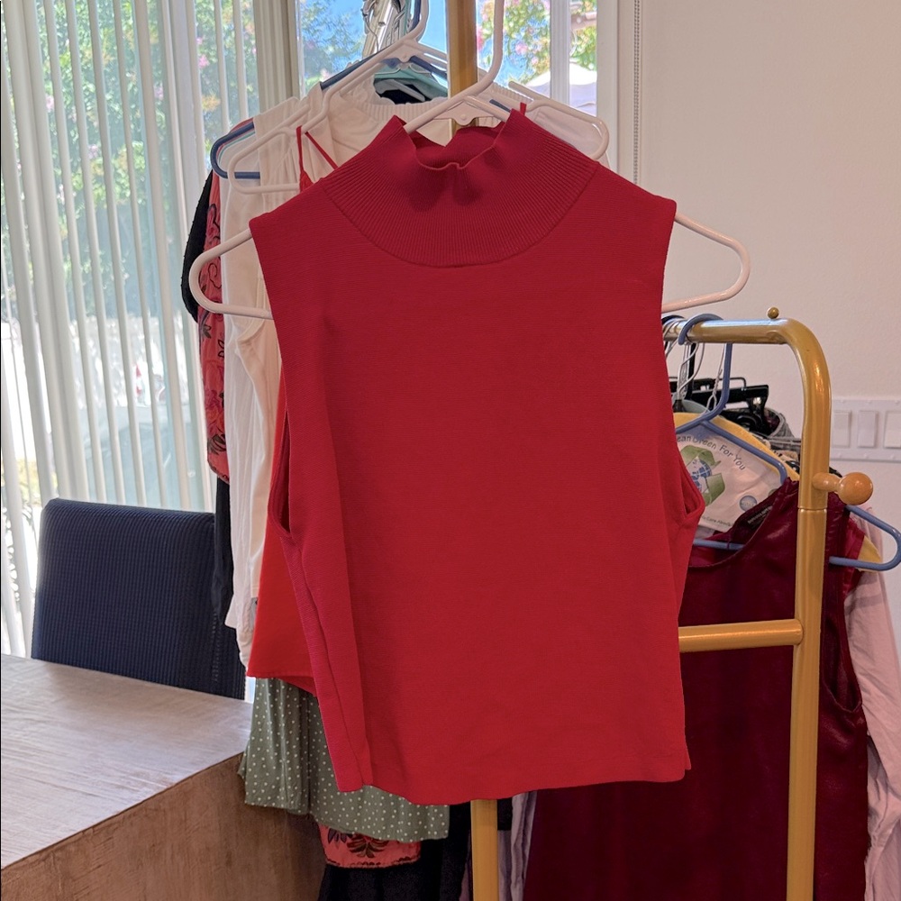 House of Harlow 1960 Red Tank Top